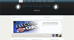 Desktop Screenshot of barrencountyclerk.com
